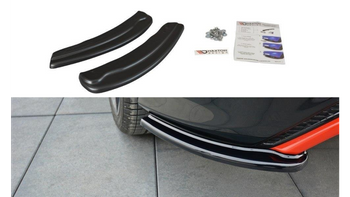 Splitter Ford Focus ST-Line III Facelift Tył Boczne Gloss Black