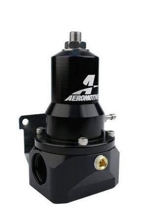 Aeromotive Fuel pressure regulator Extreme Flow EFI 5-8 Bar ORB-10 Black