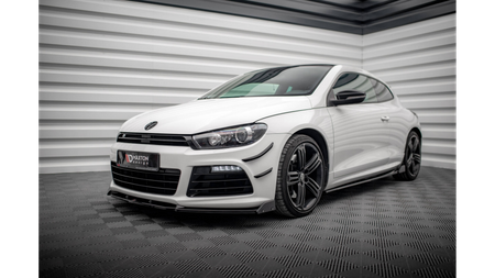 Splitter Volkswagen Scirocco III R Front v.3 + flaps