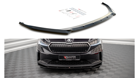 Splitter Skoda Enyaq iV przód v.3 Gloss Black