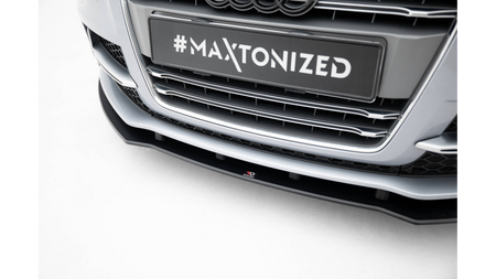 Splitter Audi TT S S-Line 8J Facelift Przód Street Pro Black