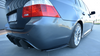 Splitter BMW 5 E60 E61 M-Pack Tył Boczne Gloss Black