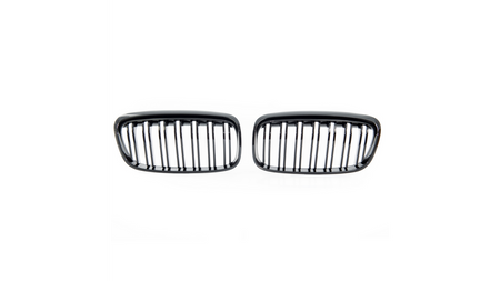 Grill BMW 2 F45 Dual Line Gloss Black