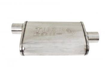 Central Chambered Muffler 51mm TurboWorks 304SS 355mm