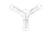 Exhaust tee 120st 70/70mm 304SS