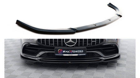 Splitter Mercedes-Benz GT 53 4-Door przód v.2 Gloss Black