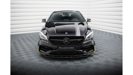 Splitter Mercedes-Benz CLA 45 Aero C117 Facelift Przód Pro Black