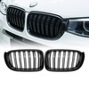 Grill BMW X3 F25 X4 F26 Facelift Dual Line Gloss Black