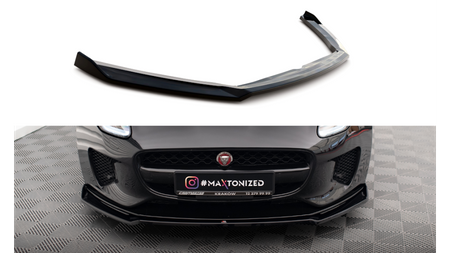 Splitter Jaguar F-Type I Facelift Front v.2 Gloss Black