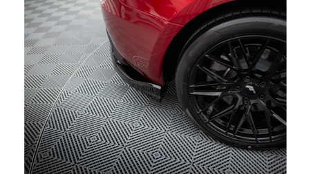 Splitter Tesla Model 3 Project Highland Rear Central with Diffuser v.2