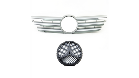 Grill Mercedes-Benz C CL203 Chrome Silver