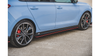 Diffuser Hyundai I30 III N Side Skirts Racing v.1 Red
