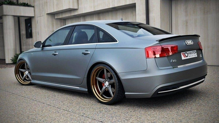 Spoiler Dachowy Audi A6 C7 S-Line Sedan - Gloss Black