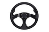 Steering wheel Pro 330mm offset:0mm Leather Black