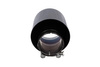 Exhaust Tip 127mm enter 67mm Gloss Black