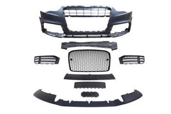 Front bumper + Grill Black Audi A5 8T 13-16 RS5 Style