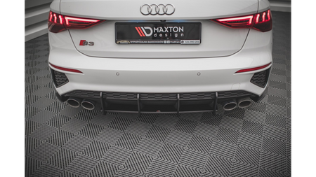Dyfuzor Audi S3 8Y Tył Street Pro Black-Red