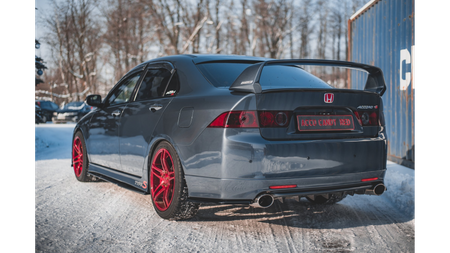 Splitter Honda Accord VII Type-S Tył Boczne v.2 Gloss Black