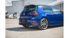 Diffuser Volkswagen Golf 7 Facelift R Rear Valance v.3 Gloss Black