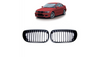 Grill BMW 3 E46 Facelift Single Line Matt Black
