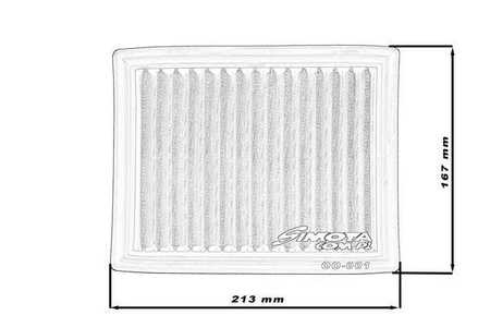 Simota Panel Filter OO001 213x167mm