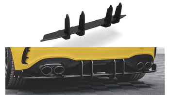 Dyfuzor Mercedes-Benz A W177 A45 S Aero Pack Tył Street Pro Black-Red