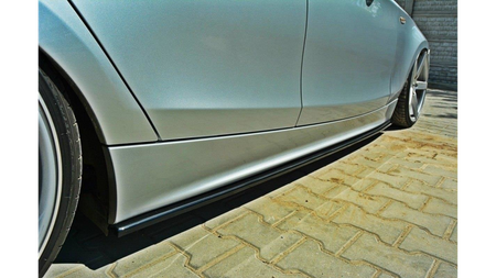 Diffuser BMW 1 E87 Side Skirts Gloss Black