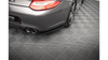 Rear Side Splitters Porsche 911 Carrera / Carrera GTS 997 Facelift Gloss Black