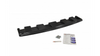 Splitter Audi S6 C7 Avant Rear Central without Diffuser Gloss Black