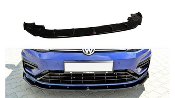 Splitter Volkswagen Golf 7 Facelift R przód v.1 Gloss Black