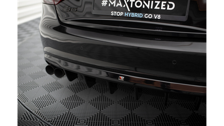 Diffuser Audi S5 8T Rear Valance Gloss Black