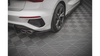 Splitter Audi S3 8Y Tył Boczne Street Pro Black-Red