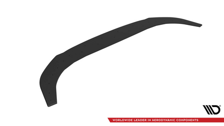 Splitter Volkswagen Golf GTI GTE R-Line Mk8 Facelift Front Street Pro Black-Red v.2