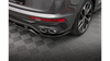 Splitter Audi SQ5 FY Facelift Rear Central with Diffuser Gloss Black