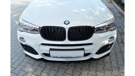 Splitter BMW X4 G02 M-Pack przód Gloss Black