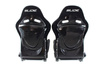 Fotel sportowy SLIDE X3 zamsz Black S