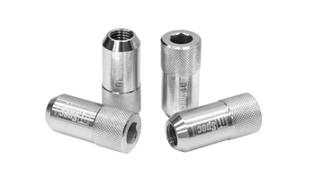 Forged wheel lug nuts D1Spec HEX Alu M12x1.5 Silver ​