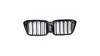 Grill BMW X3 G01 F97 X4 G02 F98 Facelift podwójne żeberka Gloss Black