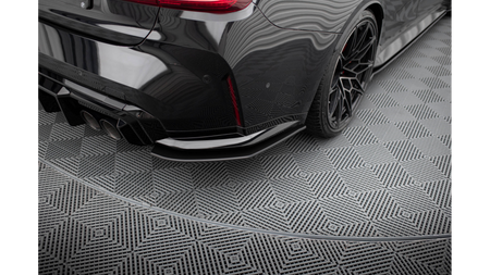 Splitter BMW M3 G80 Rear Side Street Pro Black v.2