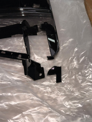 Grill Mercedes-Benz GL X166 GT Gloss Black Camera