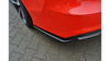 Splitter Audi A7 C7 Facelift S-Line Tył Boczne Gloss Black