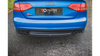 Splitter Audi A4 B8 S-Line Rear Central Gloss Black