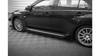 Dokładka Mitsubishi Lancer EVO X Progi Street Pro Black + Gloss Flaps