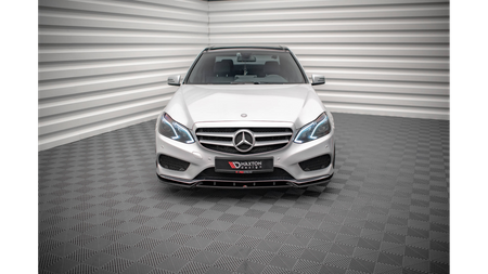 Splitter Mercedes-Benz E W212 Facelift przód v.2 Gloss Black