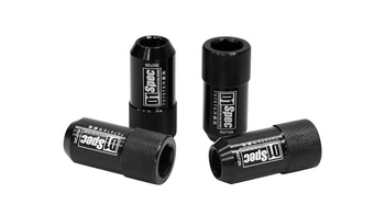 Forged wheel lug nuts D1Spec HEX Alu M12x1.5 Black ​