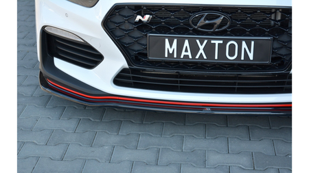 Splitter Hyundai I30 III N przód v.2 Gloss Black