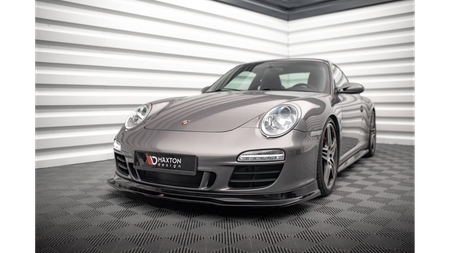 Splitter Porsche 911 Carrera GTS 997 Facelift przód v.1 Gloss Black