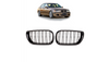 Grill BMW 3 E46 Facelift Compact podwójne żeberka Gloss Black