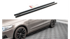 Diffuser Volkswagen Passat CC Side Skirts v.2 Gloss Black