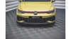 Splitter Volkswagen Golf 8 GTI Clubsport Front v.4 Gloss Black